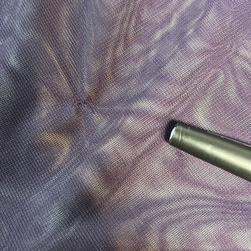 Adrianna Papell Purple Lace Evening Gown - Picture 15 of 15